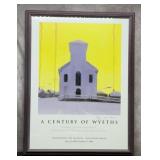WYETH POSTER, SIGNED For a century of Wyatts at