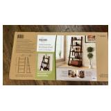 NEW Bayside furniture ladder bookcase 72" x 29" x