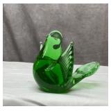 Sweden glass bird paperweight