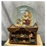 Yesterdays child snow globe new inbox Boyds