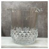 Crystal ice bucket diamond pattern 8