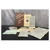 Old War Rations, Papergoods, Booklet communist