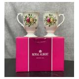 4 NEW Royal Albert, coffee, mugs, old country