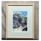 Signed ROBERT E KENNEDY NANTUCKET PRINT SHADY