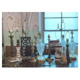 Vintage lamp group 12