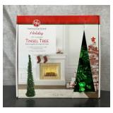 Huntington Home holiday tinsel tree 5
