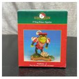 Kurt Adler frog princefigurine, musical. NRFB