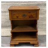 VTG pine one drawer nightstand