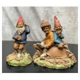 Tom Clark figurines Orville 1983 and Heather and