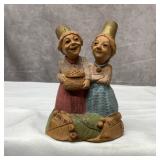 Tom Clark hand signed Polly and Esther 4 inch