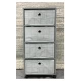 4 drawer rolling storage measures 38 x 12 x 18"