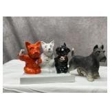 VTG Terrier dogs, pen rest & Japan ceramic 5