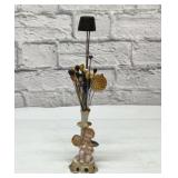 VTG Angel hatpin holder w/pins