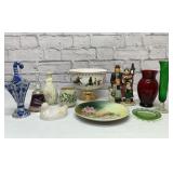 Assorted glassware and China
