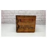 Antique wood, Canadian apples crate