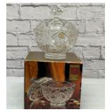 EDINBURGH POLISH CANDY DISH WITH LID