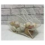 Rabbit Basket with eggs 10