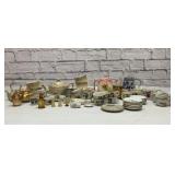Kids, vintage dishes and Tea sets