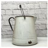 Lg enamelware kettle