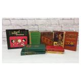 Assorted vintage books
