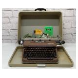 VTG Olympia typewriter in the case