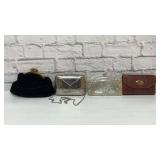 4 VTG EVENING BAGS