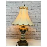 Antique ceramic lamp