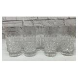 10 crystal tumblers 6