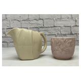 McCoy pitcher, MM butterfly planter 6