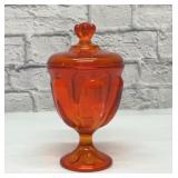 Viking glass epic six petal candy dish
