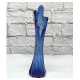 VTG cobalt swung vase 10.5