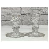 BACCARAT BAMBOUS CANDLESTICKS 4.5