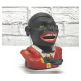 Black Americana cast-iron mechanical bank