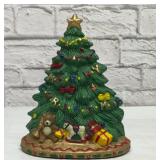 Christmas tree Cast Iron doorstop 8.5 