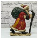Old Saint Nick Cast Iron doorstop 9