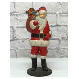 Cast iron Santa bank 11