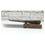 4 Chicago cutlery, kitchen knives