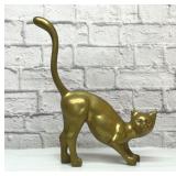 Lg brass cat 15
