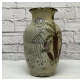 KOBASHIGAWA JAPANESE OKINOWA POTTERY PITCHER, Rare