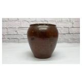 Old stoneware pottery crock