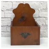 Early American salt box 12 x 8