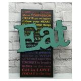 EAT KITCHEN SIGN 19