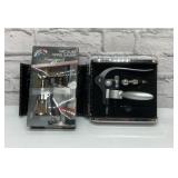 Wine bottle openers, and vacuum sealer