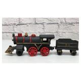 Cast-iron, train engine and tender