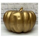 Huge Gold Ceramic Pumpkin 14