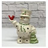 Lenox Happy Holly days snowman