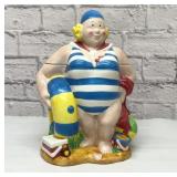 Boston warehouse bathing beauty cookie jar