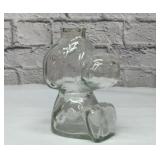 VTG glass snoopy bank 6