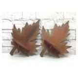 Antique leaf shelves 12