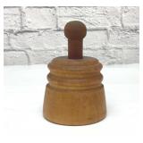 Wheat patterned, butter mold 5.5